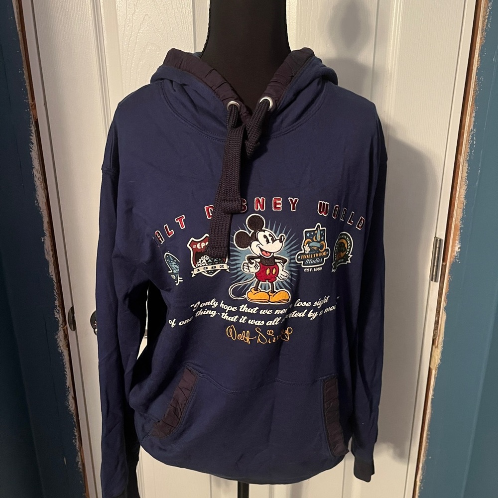 Disney Navy Blue Mickey Mouse Hoodie